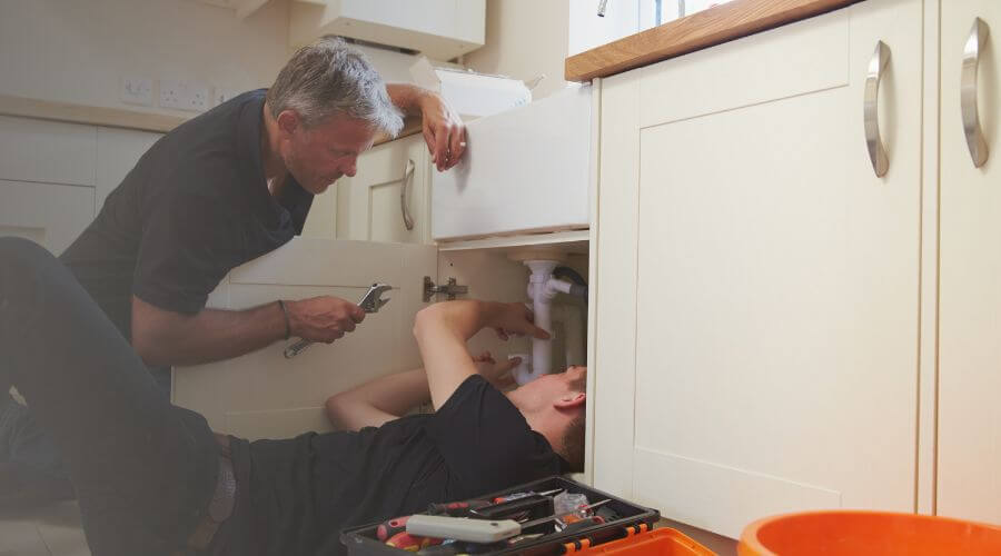 Professional sink repair in New Century, KS